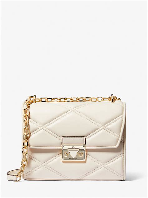 michael michael kors fulton quilted small crossbody bag|Serena Small Quilted Crossbody Bag .